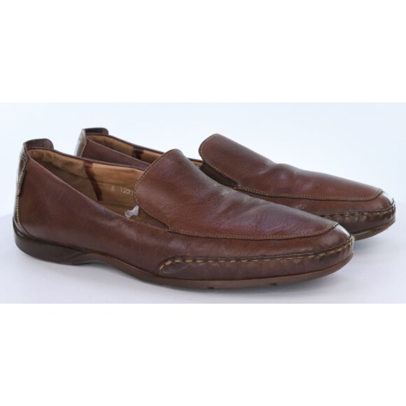 Mephisto Edlef $325 Men\'s Slip On Loafers Shoes Size 12 M Leather Brown main image 8